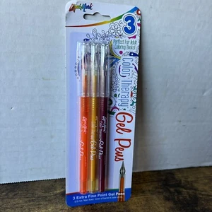 LiquiMark Liqui Mark Gel Pens - Extra Fine Color Therapy For Adult Coloring Book - Picture 1 of 7