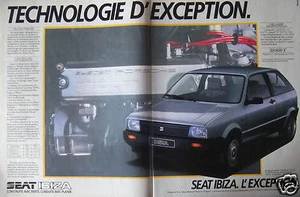 PUBLICITÉ SEAT IBIZA TECHNOLOGIE D'EXCEPTION - Imagen 1 de 1