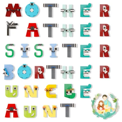 MOC: 26 Alphabet Combinations DIY Creative 951 Pieces for Kids Creative Toys - Image 1 of 4