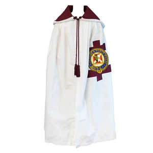 Knights Templar Preceptors Mantle with Badge - Picture 1 of 2