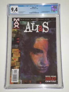 Alias 1 (2001 Marvel) CGC 9.4 1ª Aparición de Jessica Jones - Imagen 1 de 2