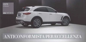 Catalogue brochure Infiniti QX70 Ultimate 02/2016 Suisse en italien italiano - Bild 1 von 1