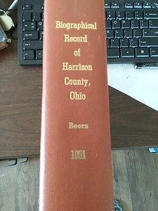 Biographical Record Of Harrison County Ohio 1891 Copy - Picture 1 of 9
