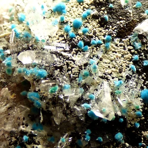 Devilline Selenite Jean Baptiste Mine Lavrion Greece Mineral Specimen 8cm - Picture 1 of 23