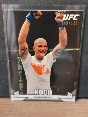 Erik Koch #95 2013 Topps UFC Knockout Gold #148/188 - Image 1 of 2
