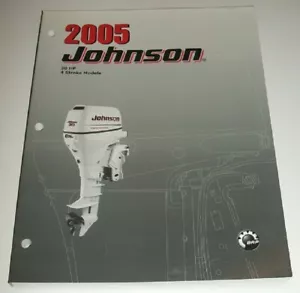 Johnson 30hp Service Manual 2005 4 Stroke Outboard 30 hp Repair Shop - Foto 1 di 5