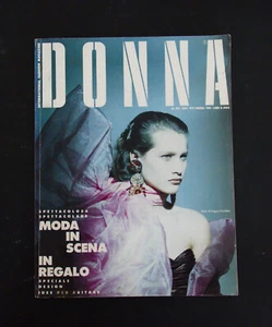 DONNA International Fashion Magazine - No. 80 December 1987-January 1988 ITALY - Picture 1 of 7