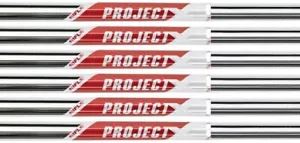 True Temper Project X Rojo 5.5 Ejes Flexibles Regulares 5-PW .355 Cónicos - Juego de 6 Ejes - Imagen 1 de 1