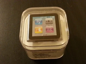 Apple iPod Nano 6th Gen 8GB Graphite, PC688LL/A (Worldwide Shipping) - Picture 1 of 3