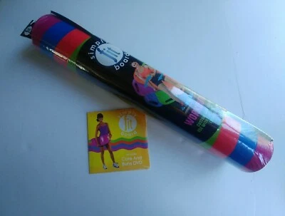 Simply Fit Board Workout Mat 25.5" x 18" + Core And Buns DVD NEW - Image 1 of 4