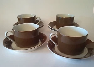 Vintage Fitz and Floyd 4 Cups/ 6 Saucers - Picture 1 of 13