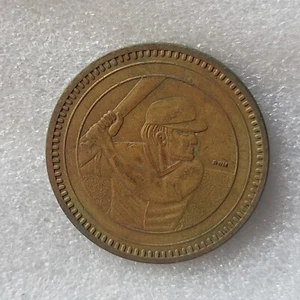 Two Vintage Baseball Player Batting Cage Tokens/Coins - No Cash Value - Picture 1 of 4