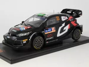 IXO Toyota GR Yaris Rally1 Hybrid #33 Evans Rally Sweden 2024 1/18 18RMC200.22 - Foto 1 di 5