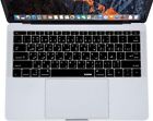 Silicone Keyboard Skin Cover for New MacBook Pro 13 Inch Withou Arabic Language