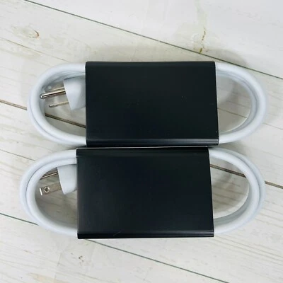 [2-Pack] Apple Macbook Pro 6ft Extension Cable AC Power Adapter Charger GENIUNE - Image 1 of 4
