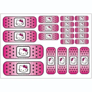 Kitty Plaster Sticker Sheet Decal Wall Self Adhesive Vinyl A4 PS0458 - Picture 1 of 1