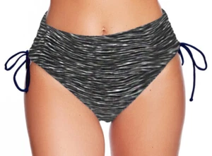 WS4.07-1537-S16-1382) DAMEN BADESLIP BIKINI TANKINI UNTERTEIL GRAU MELIERT GR 46 - Bild 1 von 2