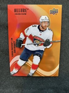 22-23 UD Allure Hockey Color Flow Red-Orange SF-61 Sam Bennett