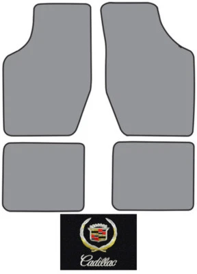 Alfombra Cadillac Cimarron Cutpile 1982-1988 logotipo alfombrilla 4 piezas Foto 1 de 2