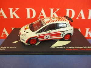 Die cast 1/43 Modellino Auto Fiat Abarth Grande Punto S2000 Rally Russia 2007 - Foto 1 di 4