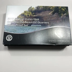 2018-S  U.S. Mint ATB Silver Proof Coin Set in Original Packaging - 5 Coins - Picture 1 of 1