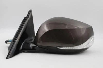 Left Driver Side Gray Door Mirror Power Heated 2014-2015 INFINITI Q50 OEM #9613 - Изображение 1 из 4