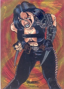 Tarjeta promocional Razor 1996 Krome Productions cromo P4 - Imagen 1 de 1