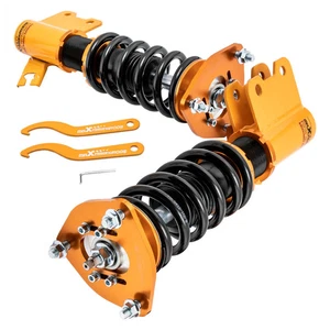 2pz Bobina Coilover Anteriore Regolabile Sturts per Nissan S13 Silvia 200SX 240SX 198 - Foto 1 di 6