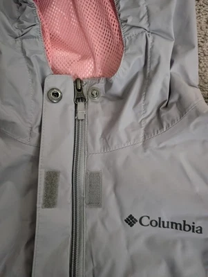 Columbia Little Girls Arcadia Rain Jacket Size Youth Extra Small XS - Image 1 of 4