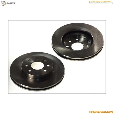 2x BRAKE DISC B130779 FOR MERCEDES-BENZ GLA-CLASS B-CLASS/Sports/Tourer 1.8L - Image 1 of 4
