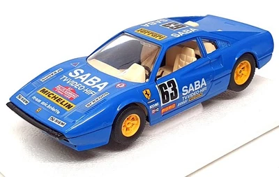 Burago 1/24 Scale Diecast 9148 - Ferrari 308 GTB Race Car #63 - Blue - Image 1 of 4