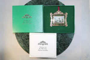 1997 White House Christmas Ornament Historical Assoc. Clinton Administration - Bild 1 von 5