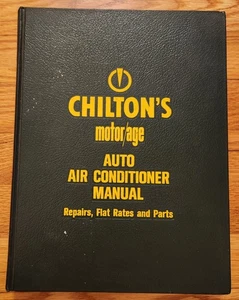 Manual de aire acondicionado automático Chilton's Motor Age PRIMERA EDICIÓN 1968 - Imagen 1 de 3