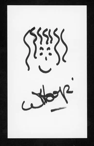 Whoopi Goldberg Comedienne / Actress / Host signed 3x5 Index Card E28432 - Picture 1 of 1