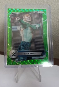 Elton Prince 2025 Topps Chrome #74 Neon Green Geometric Refractor /75 - Picture 1 of 2
