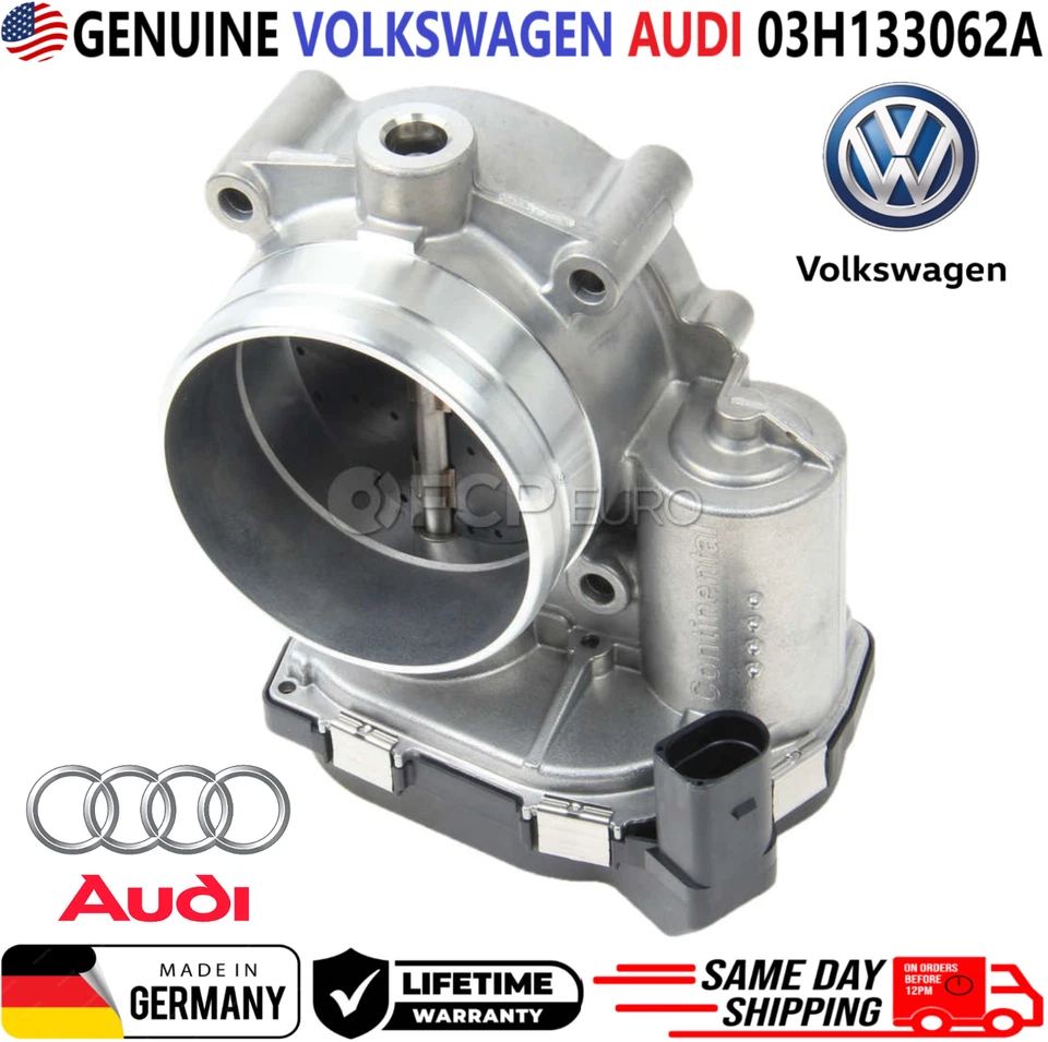Cuerpo de acelerador OEM para Volkswagen Audi 2007-2021 3,5 L V6, 03H133062A, A2C53379493 Foto 1 de 4