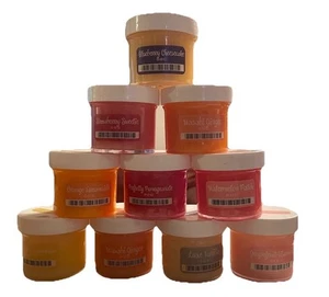SCENTSY Vintage Wachsschmelze 2 Unzen Gläser (10 Stück) "Blumen/Lebensmittel" Themendüfte - Bild 1 von 6