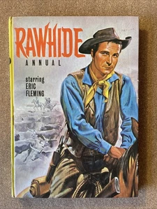 Rawhide Annual UK 1958 VGC Unclipped, US comic reprints, Western TV Tie-In - Picture 1 of 24