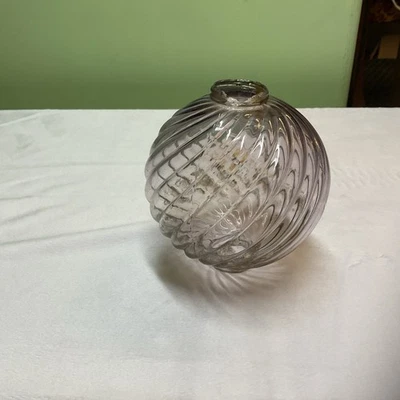 ANTIGUA BOLA DE VIDRIO PARARRAYOS AMATISTA HERMOSA DE COLECCIÓN Foto 1 de 4