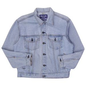 Vintage Authentic Hard Rock Caf Sydney Back Logo Denim Jacket - Picture 1 of 4