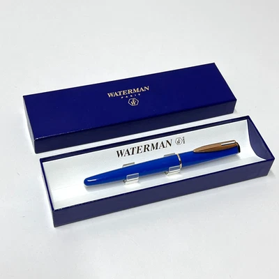 Waterman Bleu перьевая ручка Париж в коробке без чернил - Изображение 1 из 4