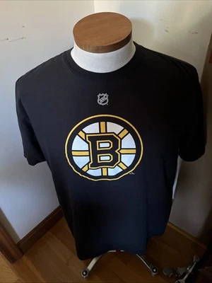 CAMISA MANGA CORTA HOMBRE NUEVA SIN ETIQUETAS NHL BOSTON BRUINS HORTON #18 XL Foto 1 de 2