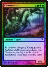Kindercatch FOIL Innistrad NM Green Common MAGIC THE GATHERING CARD ABUGames