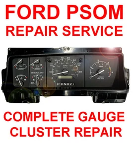 Ford F150 F250 F350 F450 E150 E250 E350 Bronco Instrument Cluster PSOM REPAIR - Picture 1 of 1