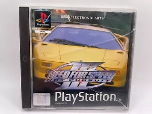 Versione Ukv Pal Need For Speed 3 III Hot Pursuit Sony Ps1 Black Label - Foto 1 di 13