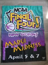 NCAA FINAL FOUR MARCH MADNESS New Orleans Flag April 5 & 7  36" x 27 1/2"