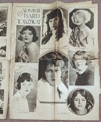 THE CALIFORNIA ILLUSTRATED REVIEW, Film Stars, Dog Show, Bev Hills, Nov 1923 Foto 1 de 4