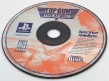 Top Gun: Fire at Will (Playstation, 1996) PS1 Disc Only Tested