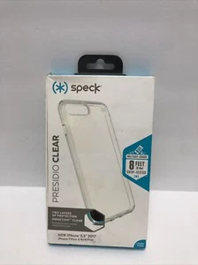 Speck Presidio CLEAR Case Cover for For iPhone 8 Plus 7 Plus - Zdjęcie 1 z 3