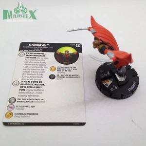Heroclix Deadpool and X-Force set Stingray #023b Uncommon figure w/card! - Picture 1 of 1